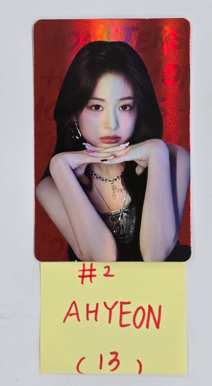 BABYMONSTER "HELLO MONSTERS" 1st WORLD TOUR IN SEOUL - Official Trading Photocard (2) [25.1.25]