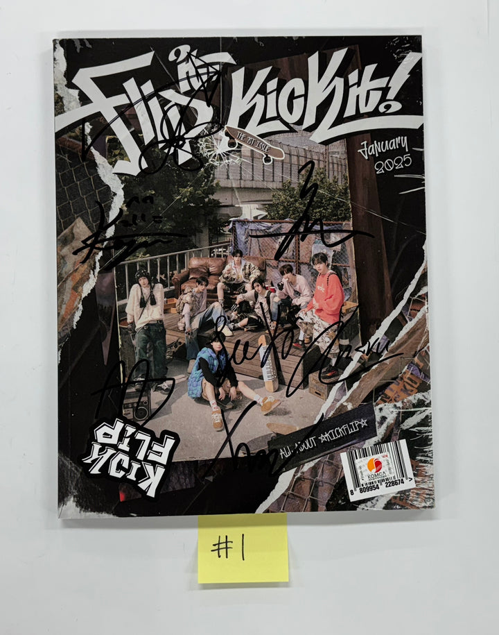 KickFlip "Flip it, Kick it!" - Hand Autographed(Signed) Promo Album [25.1.31]