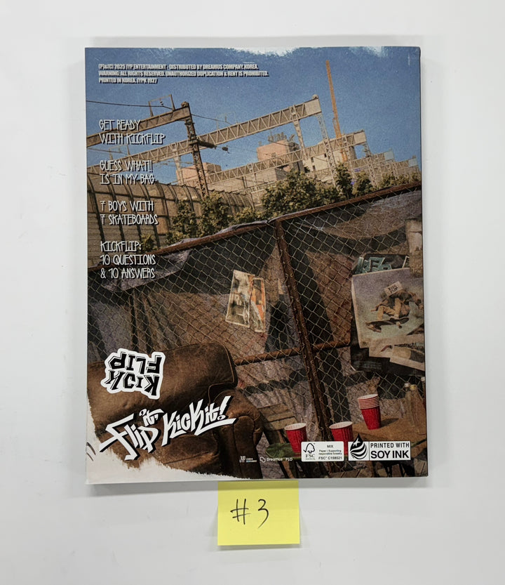 KickFlip "Flip it, Kick it!" - Hand Autographed(Signed) Promo Album [25.1.31]