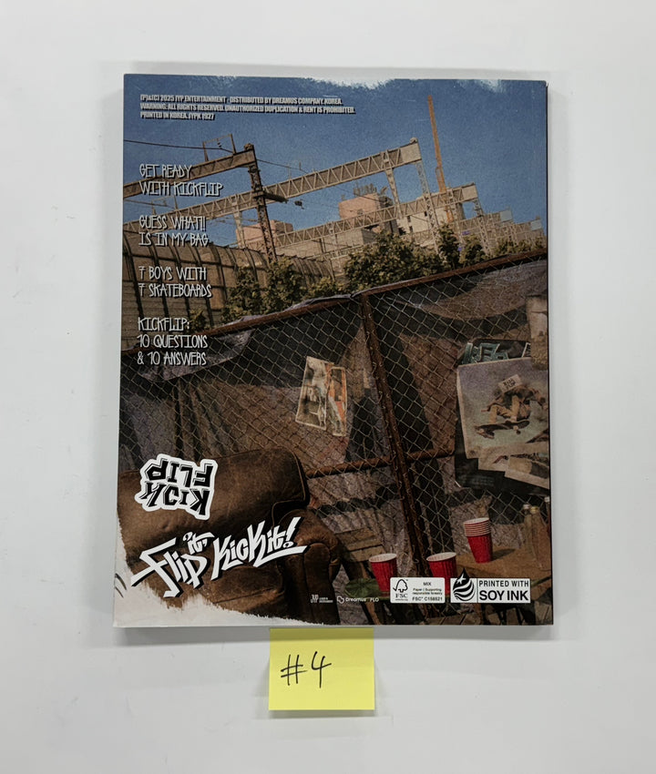 KickFlip "Flip it, Kick it!" - Hand Autographed(Signed) Promo Album [25.1.31]