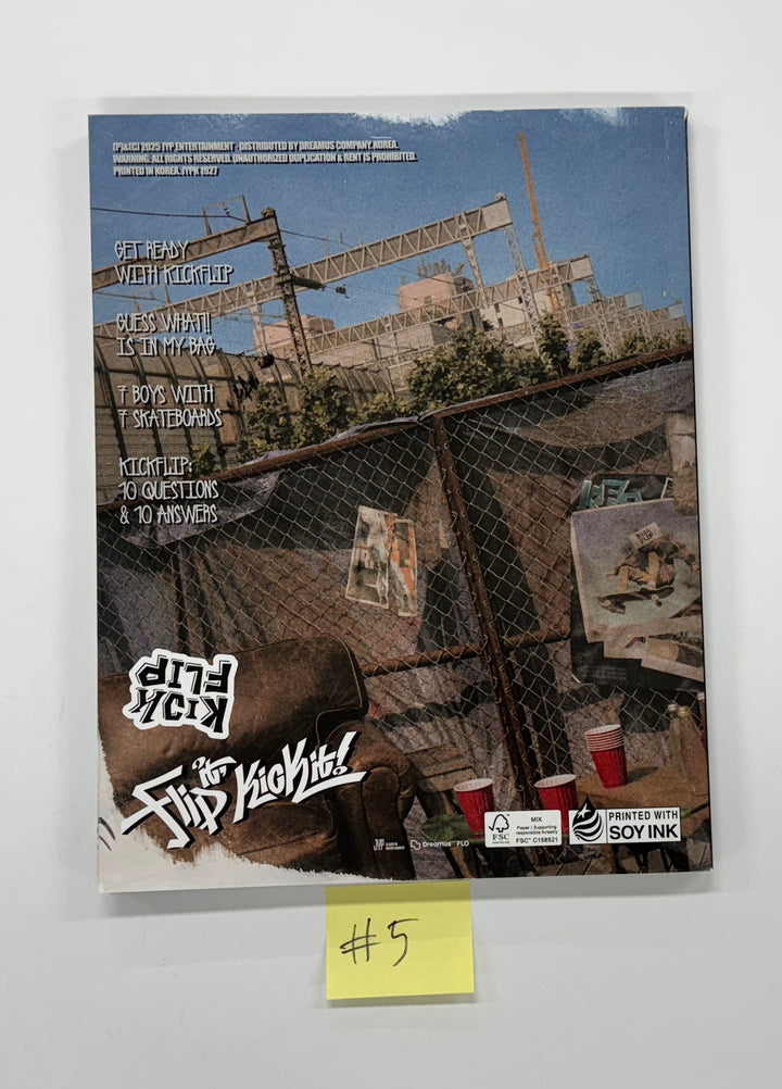 KickFlip "Flip it, Kick it!" - Hand Autographed(Signed) Promo Album [25.1.31]