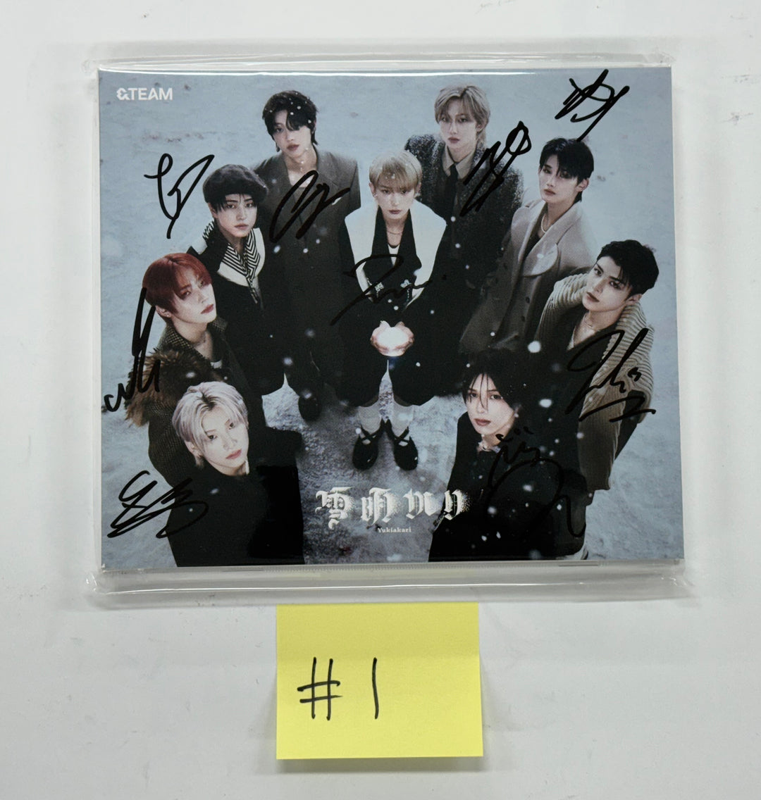 &TEAM "Yukiakari" - Hand Autographed(Signed) Promo Album [25.1.31]