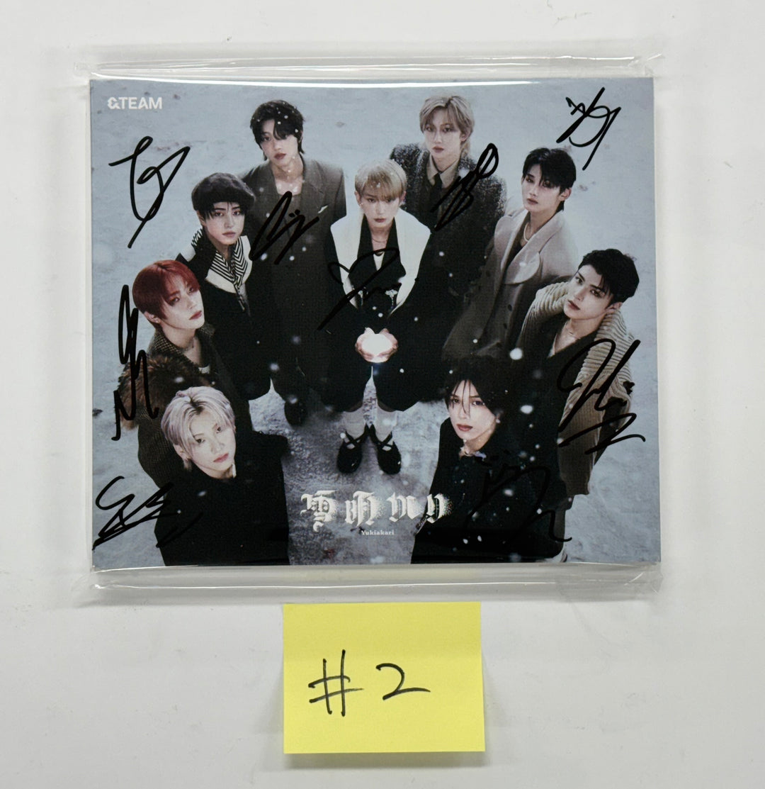 &TEAM "Yukiakari" - Hand Autographed(Signed) Promo Album [25.1.31]