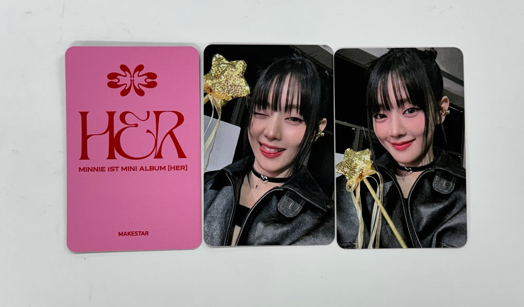 Minnie (of (G)I-DLE) "Her" - Makestar Pre-Order Benefit Photocard [25.1.31]