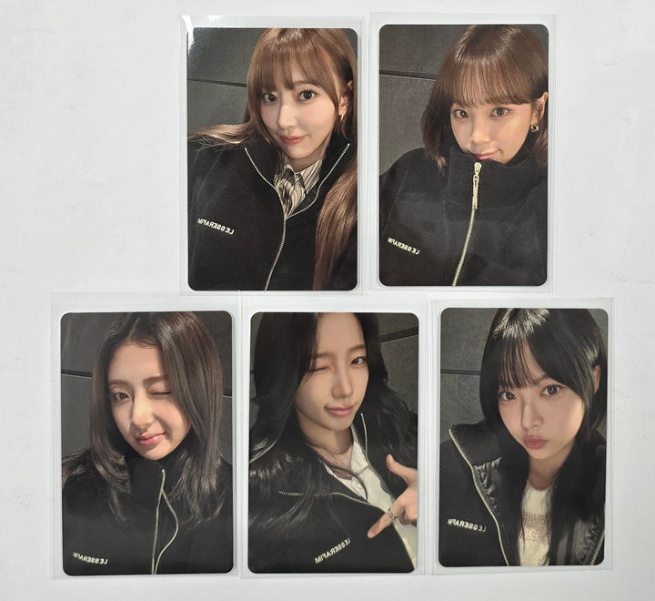 LE SSERAFIM "LUMINE CHRISTMAS 2024" - Japan Pop-Up Official Photocard [Fleece Ver.] [25.2.4]