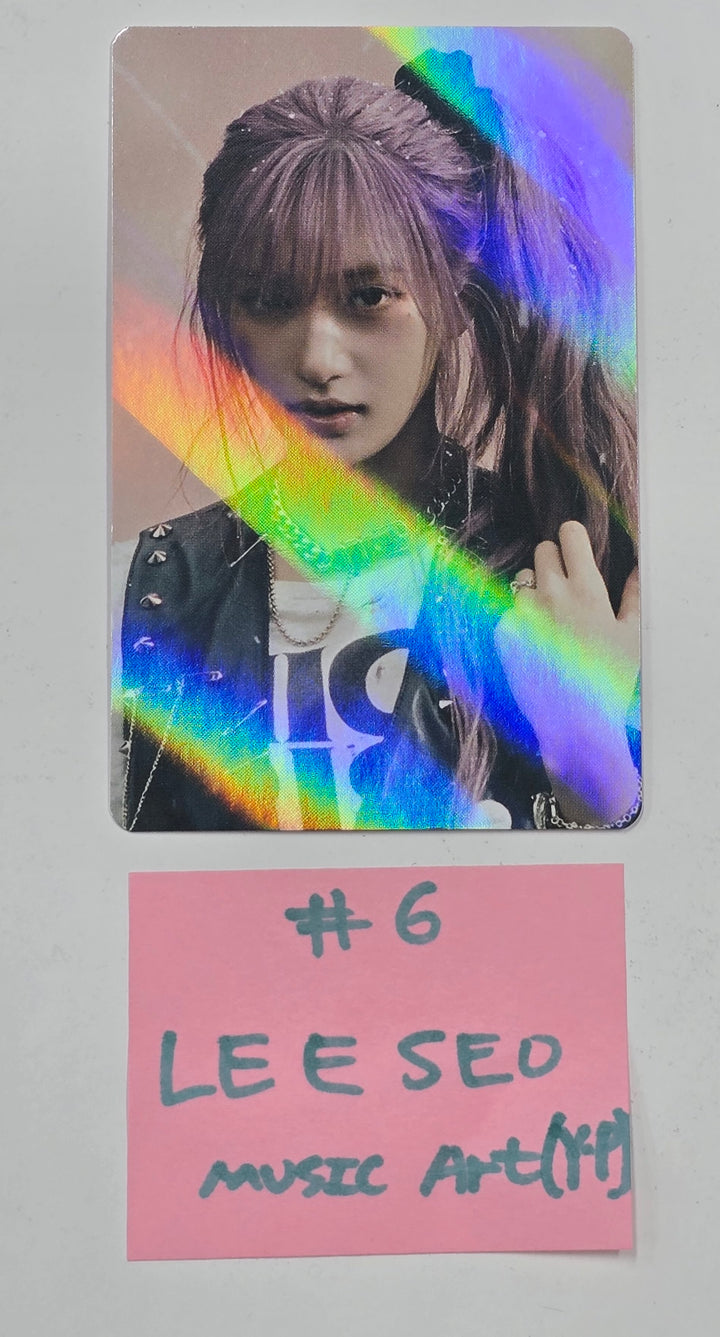 IVE "REBEL HEART" - Music Art x YP Books Event Hologram Photocard [25.2.4]