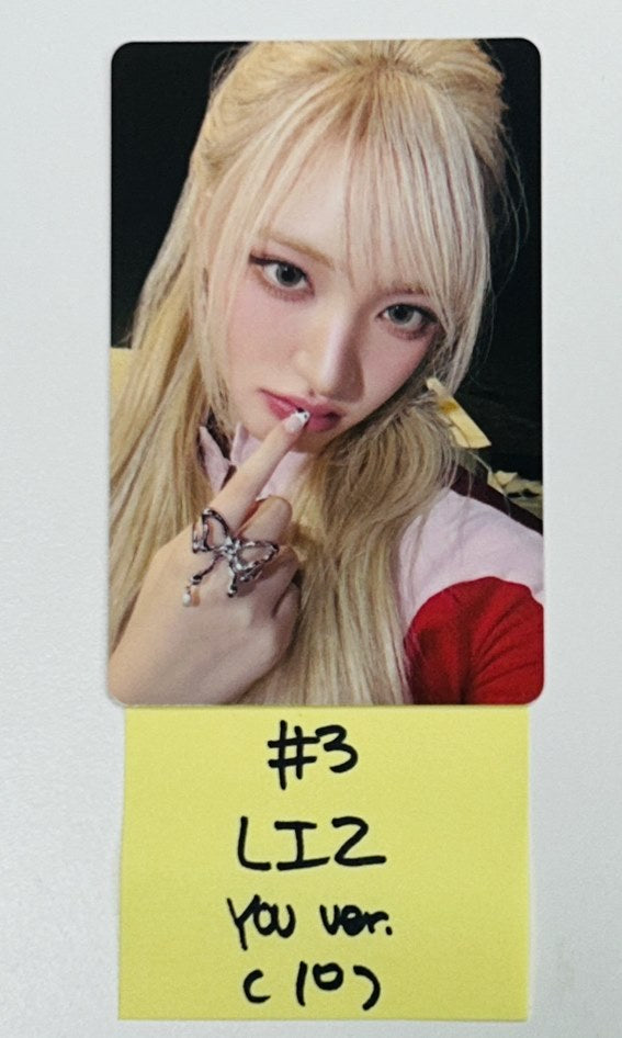 IVE "REBEL HEART" - Official Photocard [Stadard, LOVED IVE, Digipack Ver.] [25.2.5]