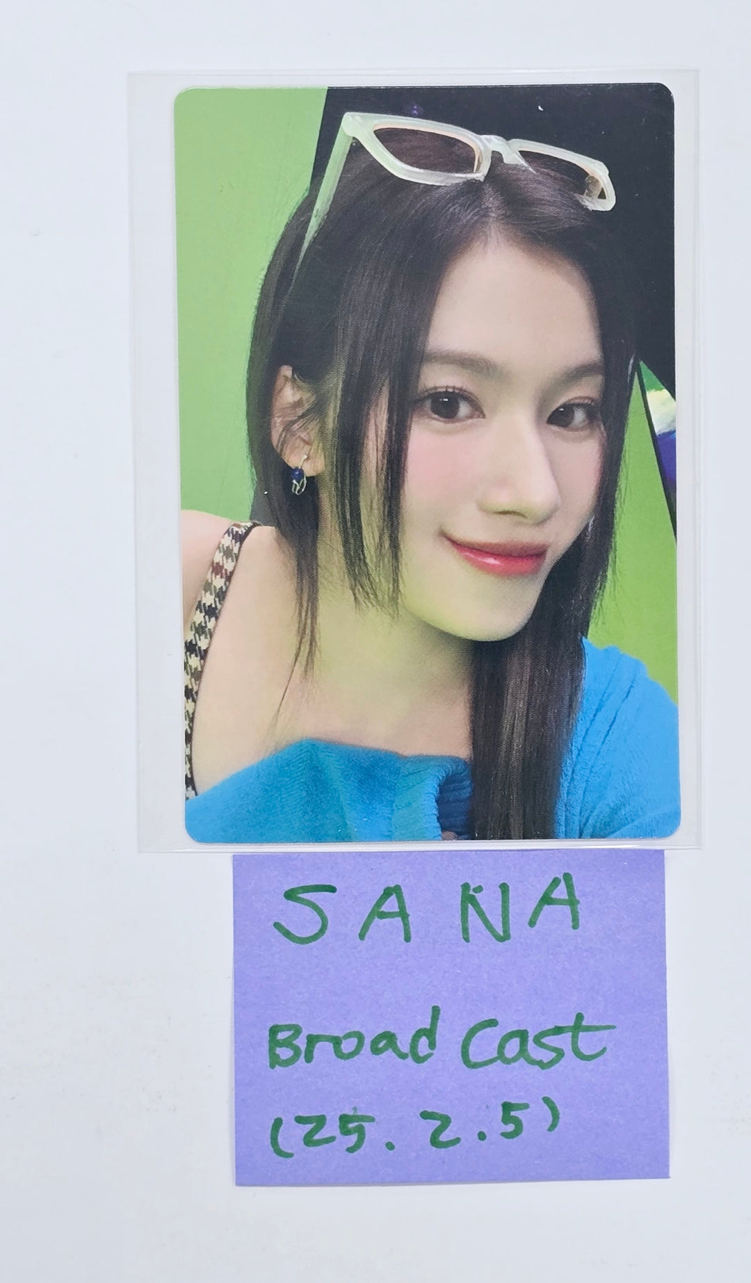 Sana (Of Twice) "Between 1&2" - Broadcast Photocard [25.2.5]