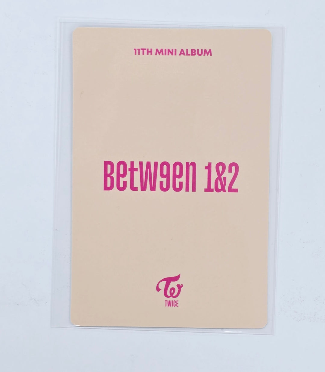 Sana (Of Twice) "Between 1&2" - Broadcast Photocard [25.2.5]