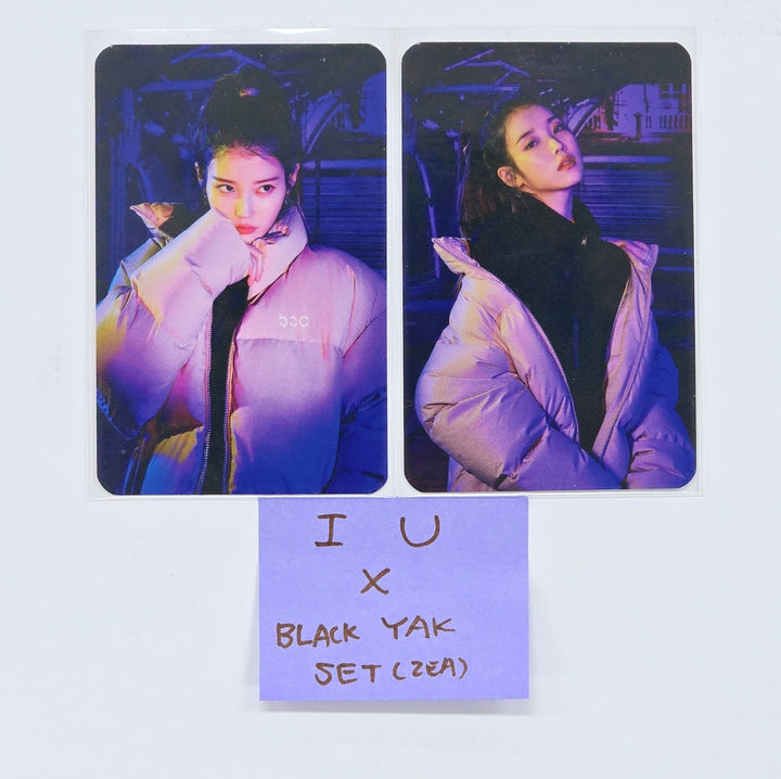 IU - BLACK YAK Event Photocards Set (2EA) [25.2.5]