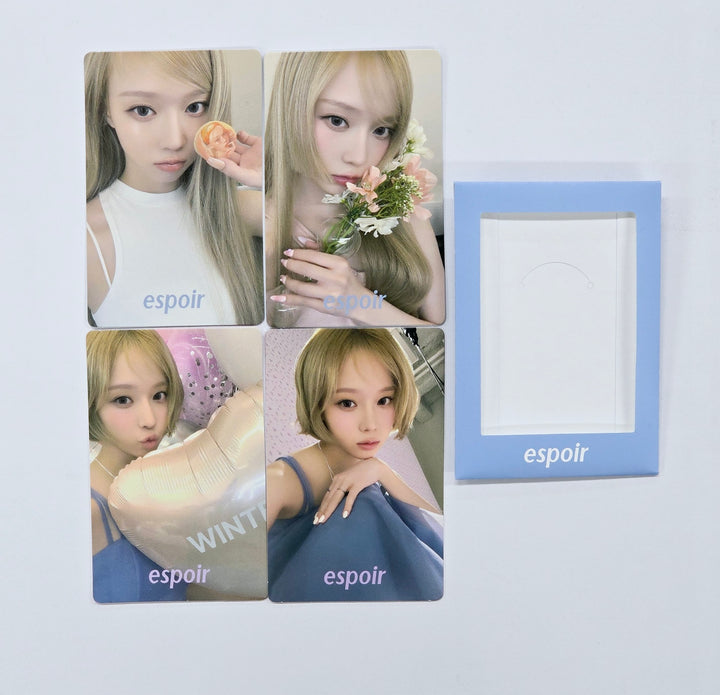 Winter (Of Aespa) - ESPOIR Event Photocards Set (4EA) [25.2.5]