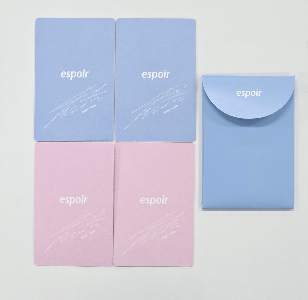 Winter (Of Aespa) - ESPOIR Event Photocards Set (4EA) [25.2.5]