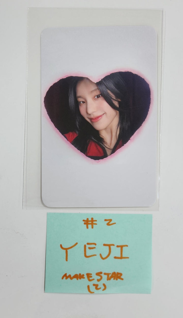 ITZY "Gold" - Makestar Fansign Event Photocard Round 13 [25.2.6]