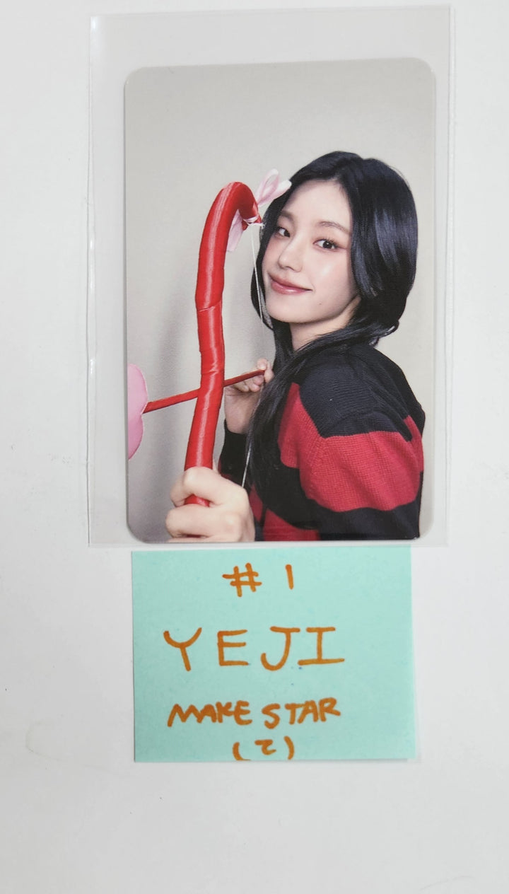 ITZY "Gold" - Makestar Fansign Event Photocard Round 13 [25.2.6]