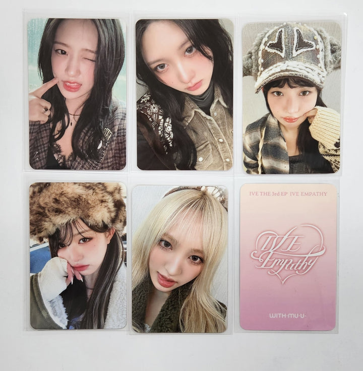 IVE "REBEL HEART" - Withmuu Pre-Order Benefit Photocard [LOVED IVE Ver.] [25.2.6]