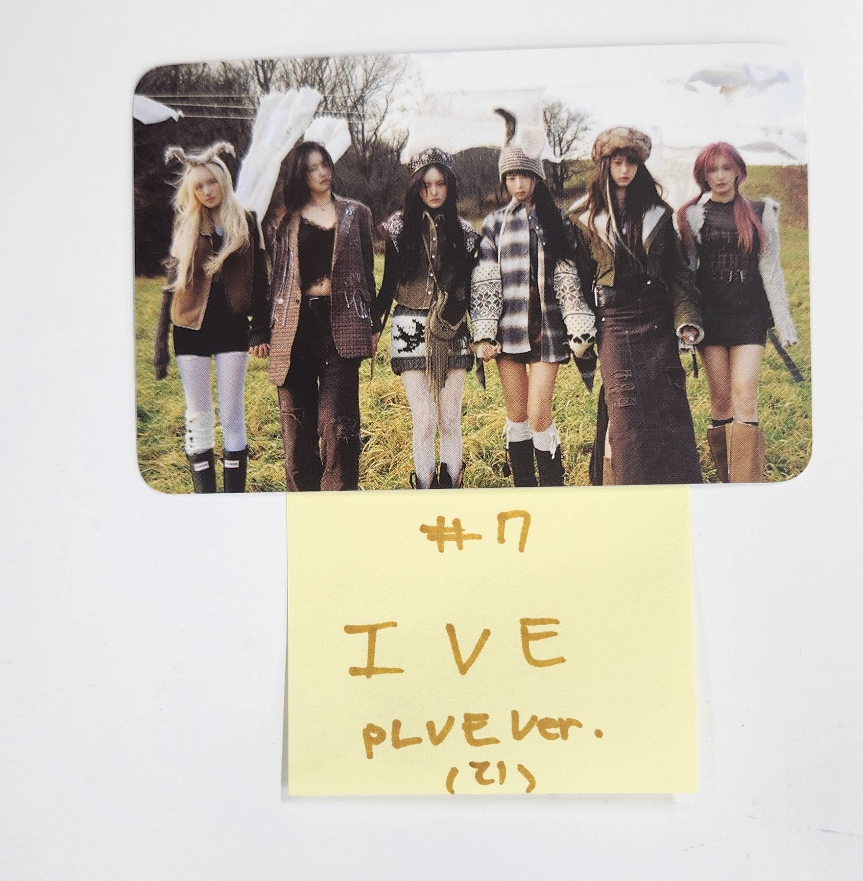 Wonyoung (of IVE) 'After Like' - Broadcast Photocard