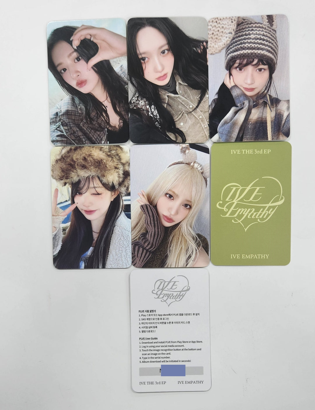 IVE "REBEL HEART" - Official Photocard [PLVE Ver.] [25.2.6]