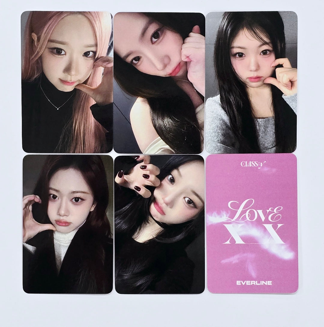 CLASS:y "LOVE XX" - Everline Fansign Event Photocard Round 5 [25.2.7]