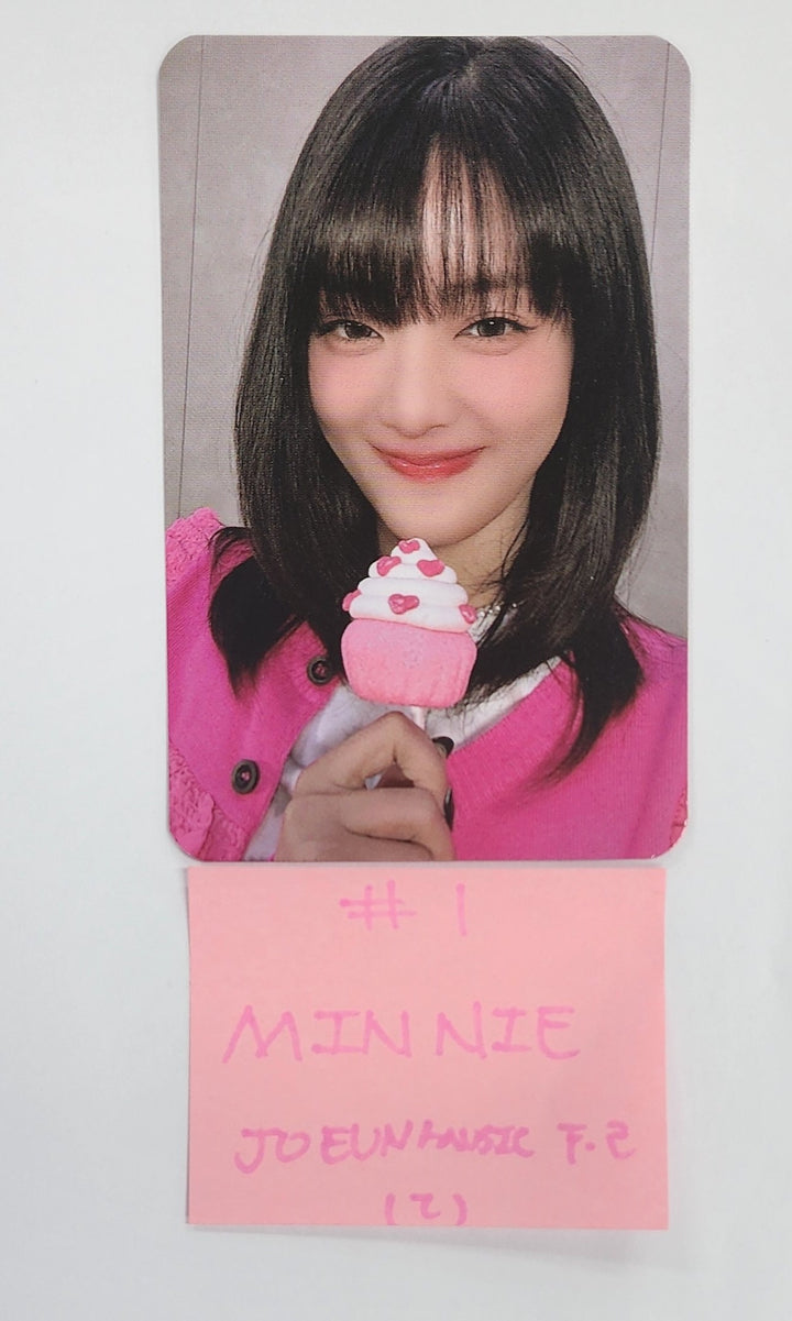 Minnie (of (G)I-DLE) "Her" - Joeun Music Fansign Event Photocard [25.2.7]