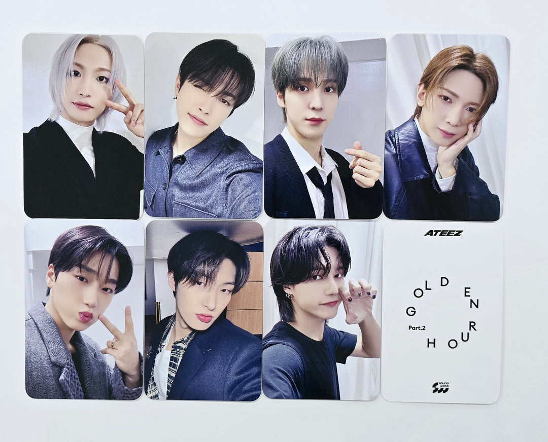 Ateez "GOLDEN HOUR : Part.2" - Soundwave Fansign Event Photocard Round 3 [Digipack Ver.] [25.2.10]