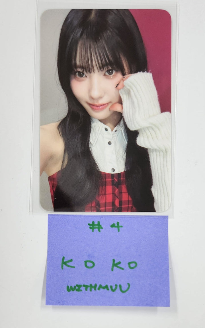 IZNA "N/a" - Withmuu Fansign Event Photocard Round 4 [25.2.10]