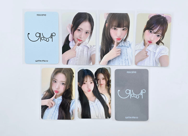 RESCENE "Glow Up" - Withmuu Pre-Order Benefit Photocard [25.2.10]