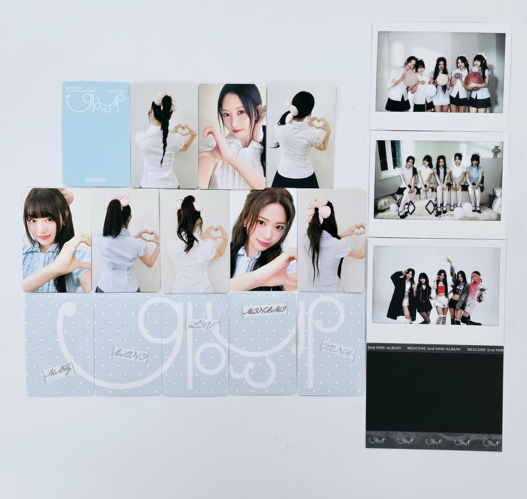 RESCENE "Glow Up" - Official Photocard, Polaroid Set (4EA) [WE Ver.] [25.2.10]