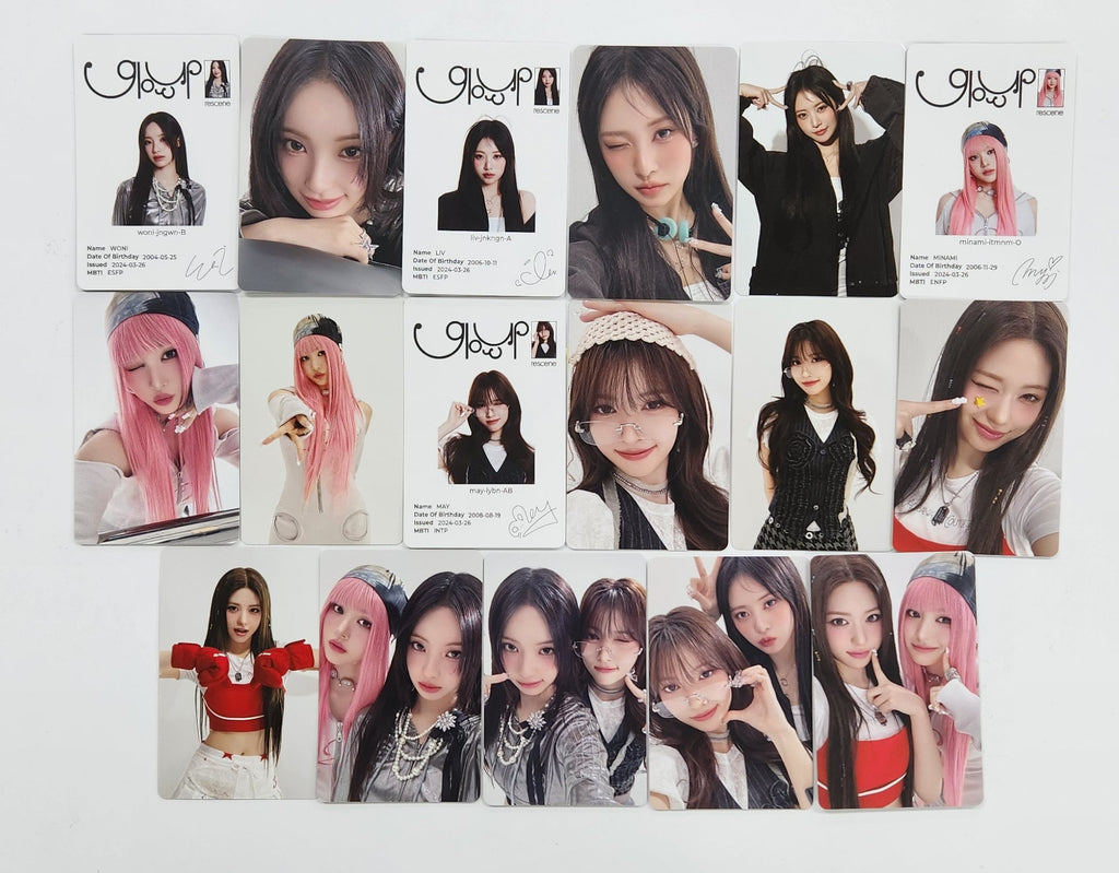 RESCENE リセンヌ lipbomb photocard Ver. 新品 jp.ktown4u.com : RESCENE - ミニアルバム3集 [lip bomb] (QR