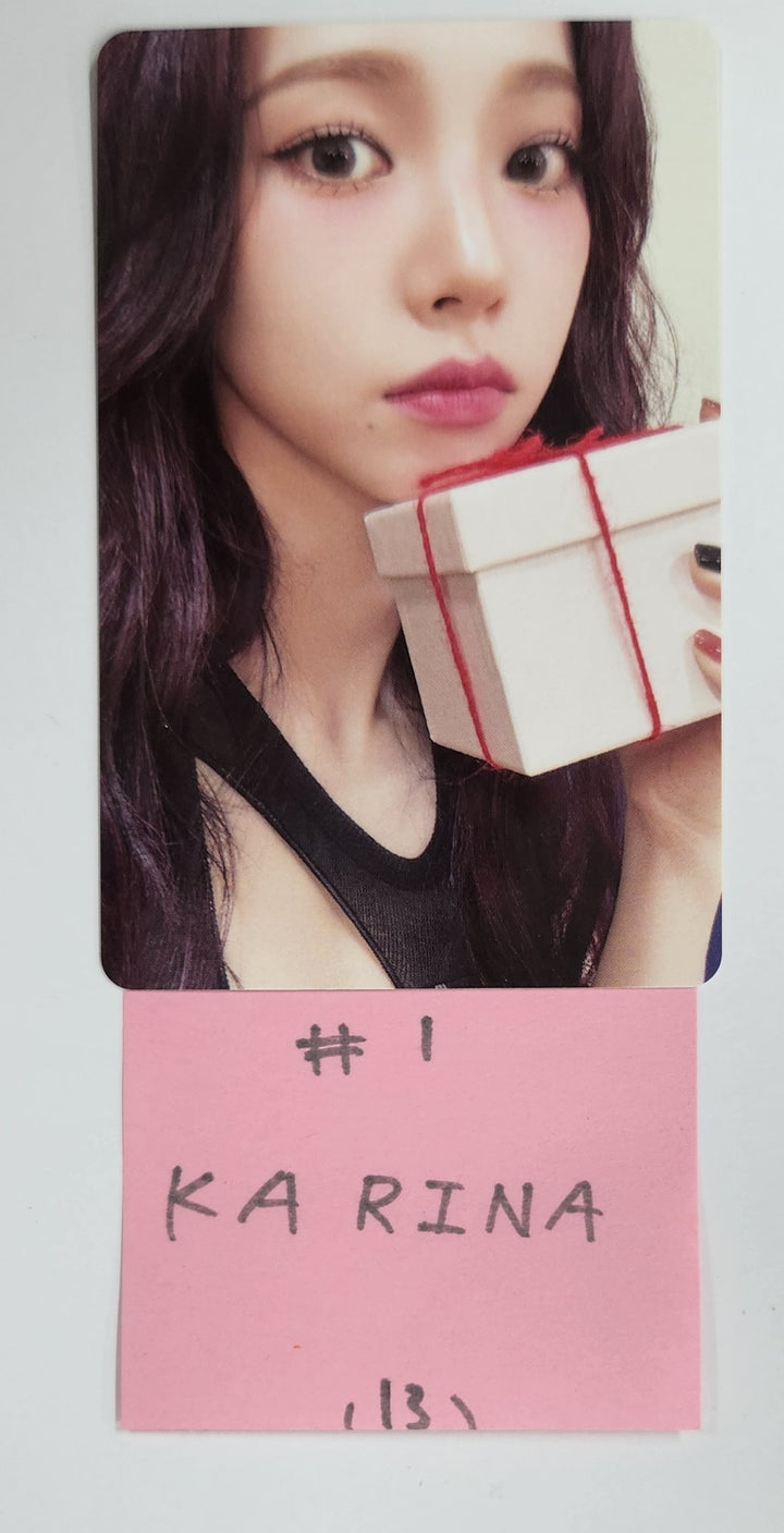 Aespa "2024 PINK CHRISTMAS" - Official Photocard [25.2.11]