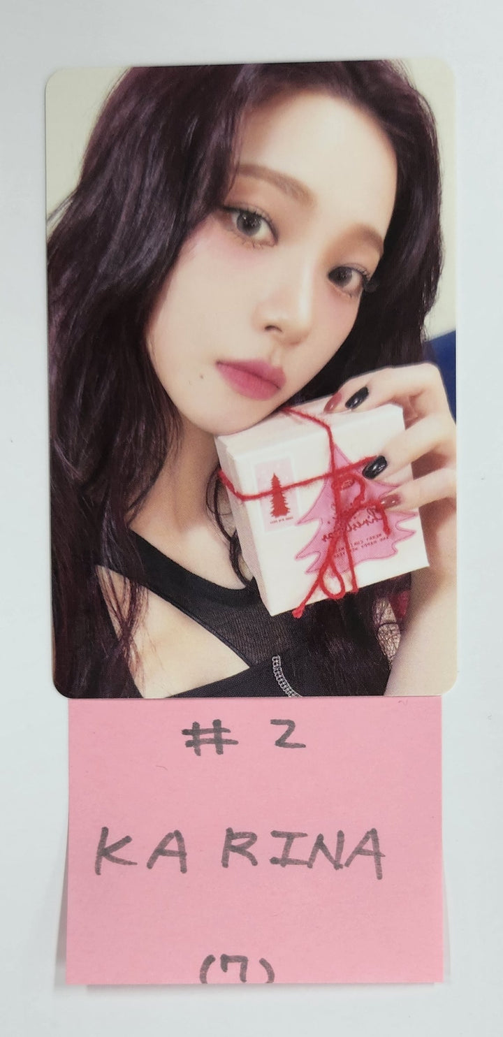 Aespa "2024 PINK CHRISTMAS" - Official Photocard [25.2.11]