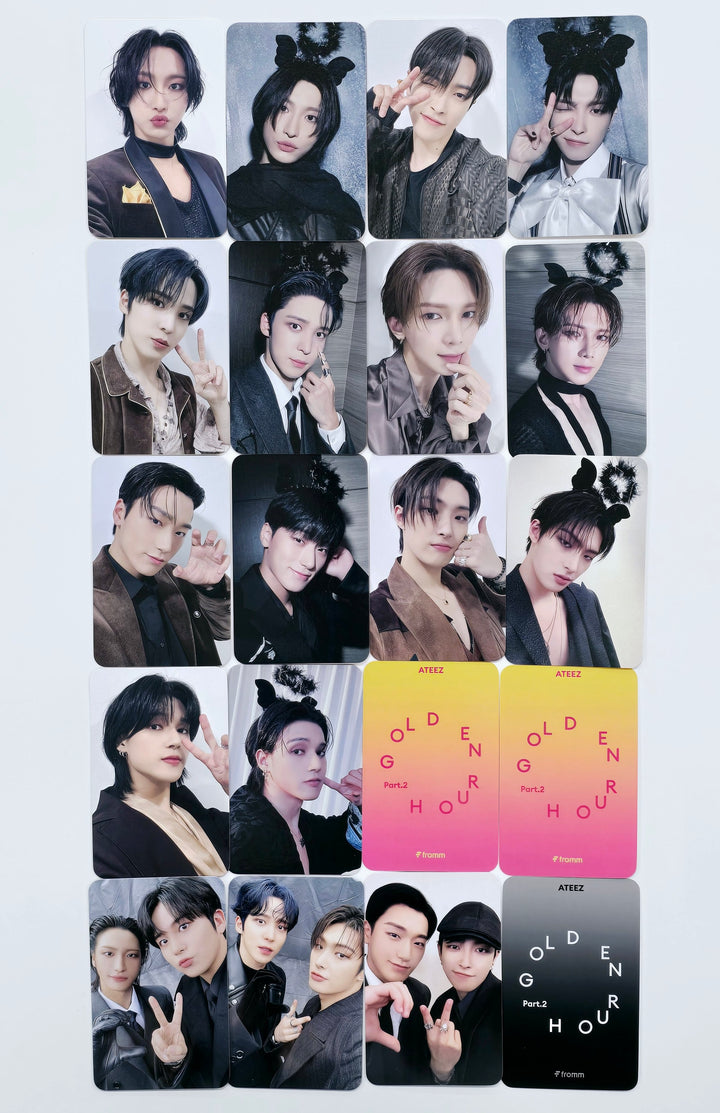 Ateez "GOLDEN HOUR : Part.2" - Fromm Store Fansign Event Photocard Round 3 [25.2.11]