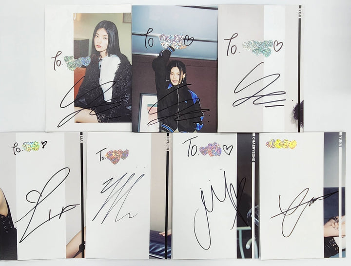 ITZY "GOLD" - A Cut Page From Fansign Event Album [25.2.11]