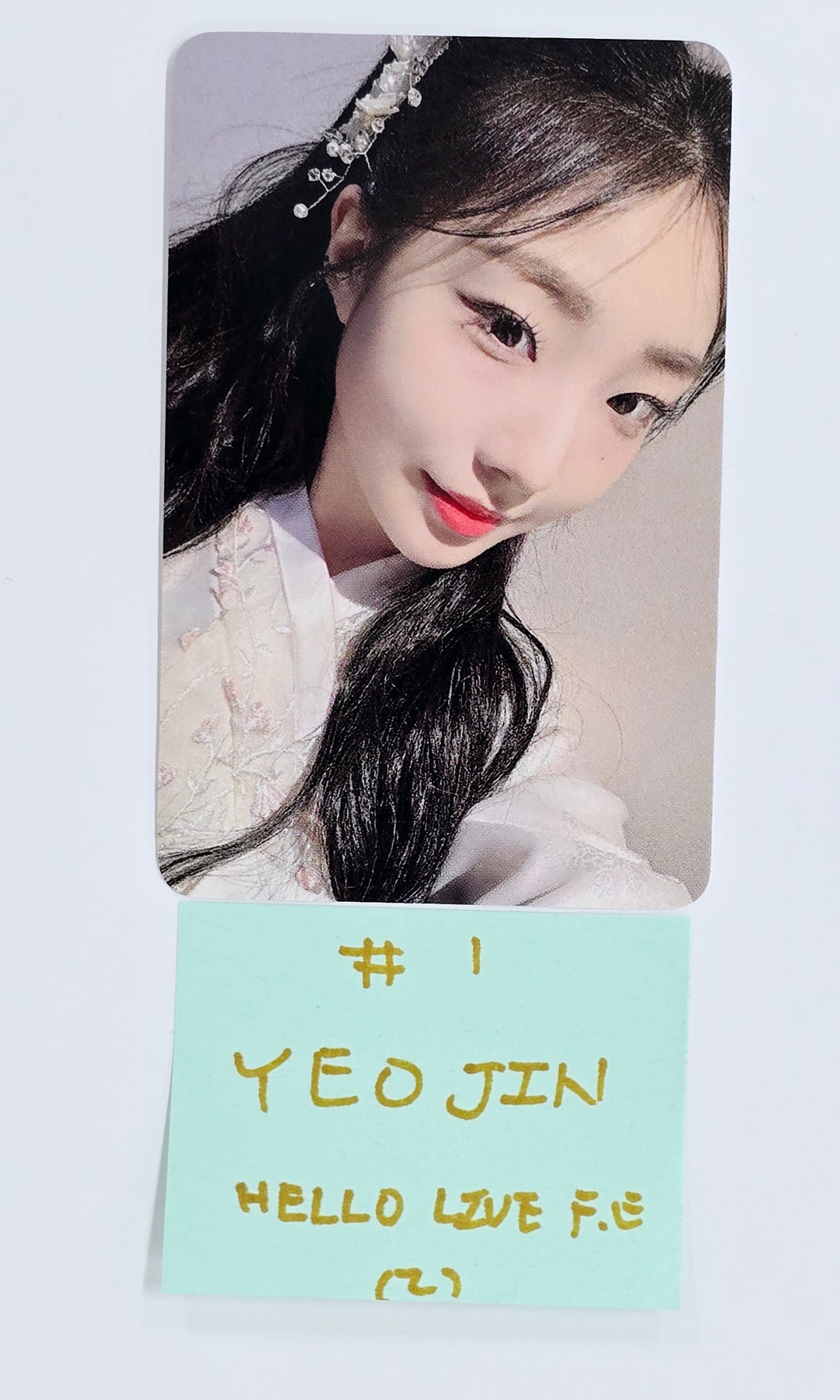 Yeojin (Of Loossemble) "Yeojin's Pack" - Hello Live Fansign Event Photocard [25.2.12]