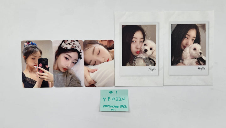 Yeojin (Of Loossemble) "Yeojin's Photocard Pack" - Official Photocards (3EA) + Postcard (2EA) [25.2.12]