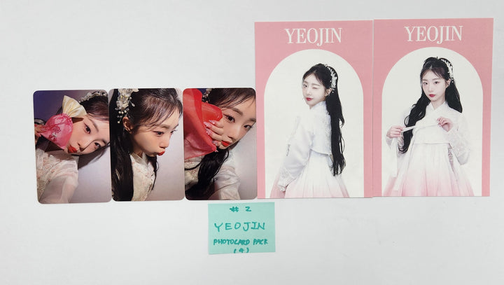 Yeojin (Of Loossemble) "Yeojin's Photocard Pack" - Official Photocards (3EA) + Postcard (2EA) [25.2.12]