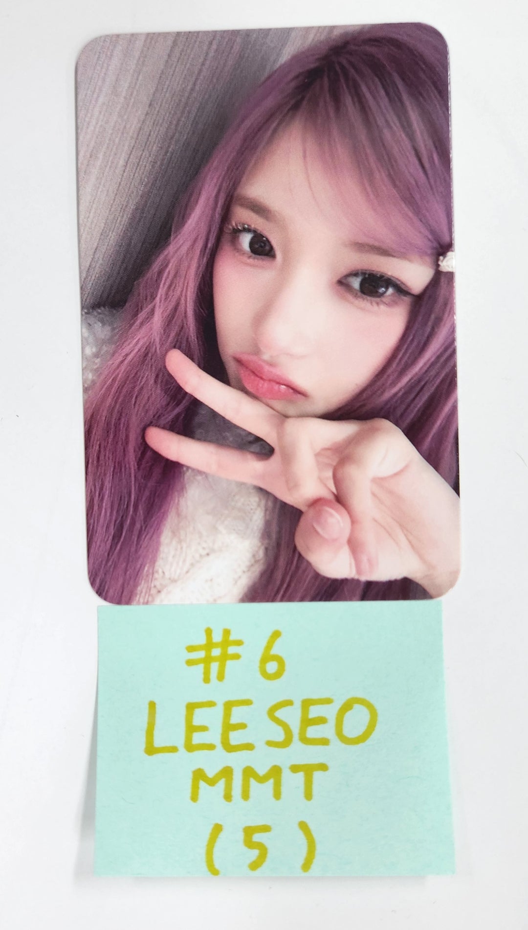 IVE "EMPATHY" - MMT Fansign Event Photocard [25.2.12]