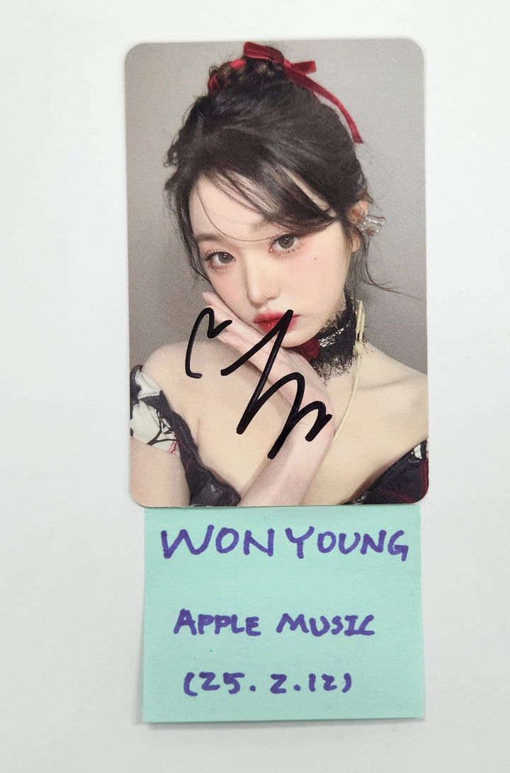 Wonyoung (Of IVE) "EMPATHY" - Hand Autographed(Signed) Photocard [25.2.12]