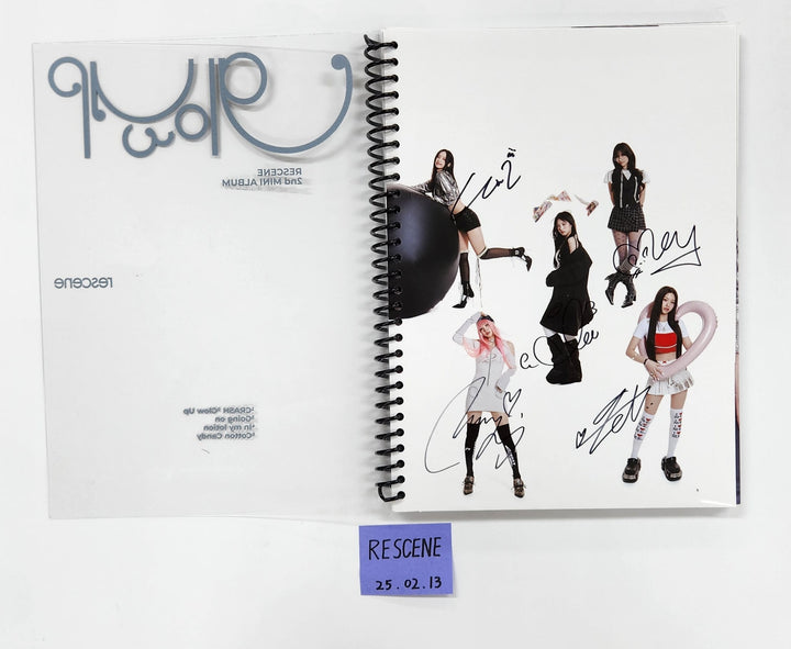 RESCENE "Glow Up" - Hand Autographed(Signed) Promo Album [25.2.13]