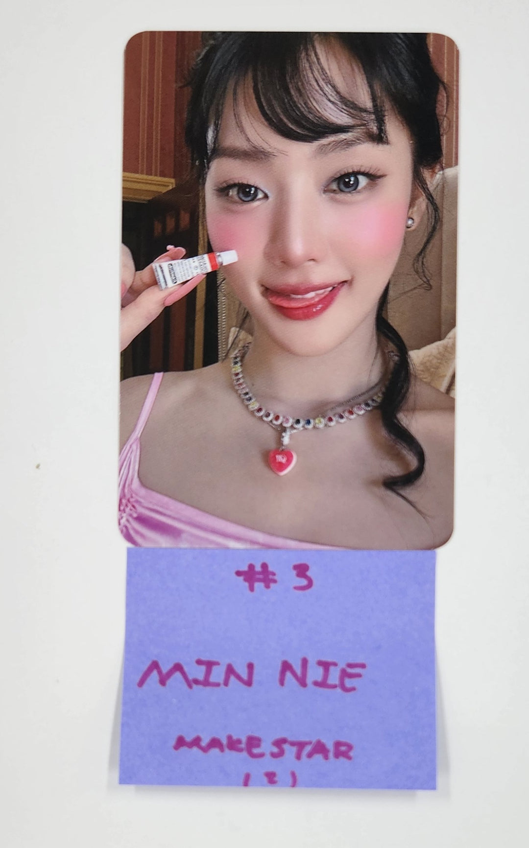 Minnie (of (G)I-DLE) "Her" - Makestar Fansign Event Photocard Round 2 [25.2.13]