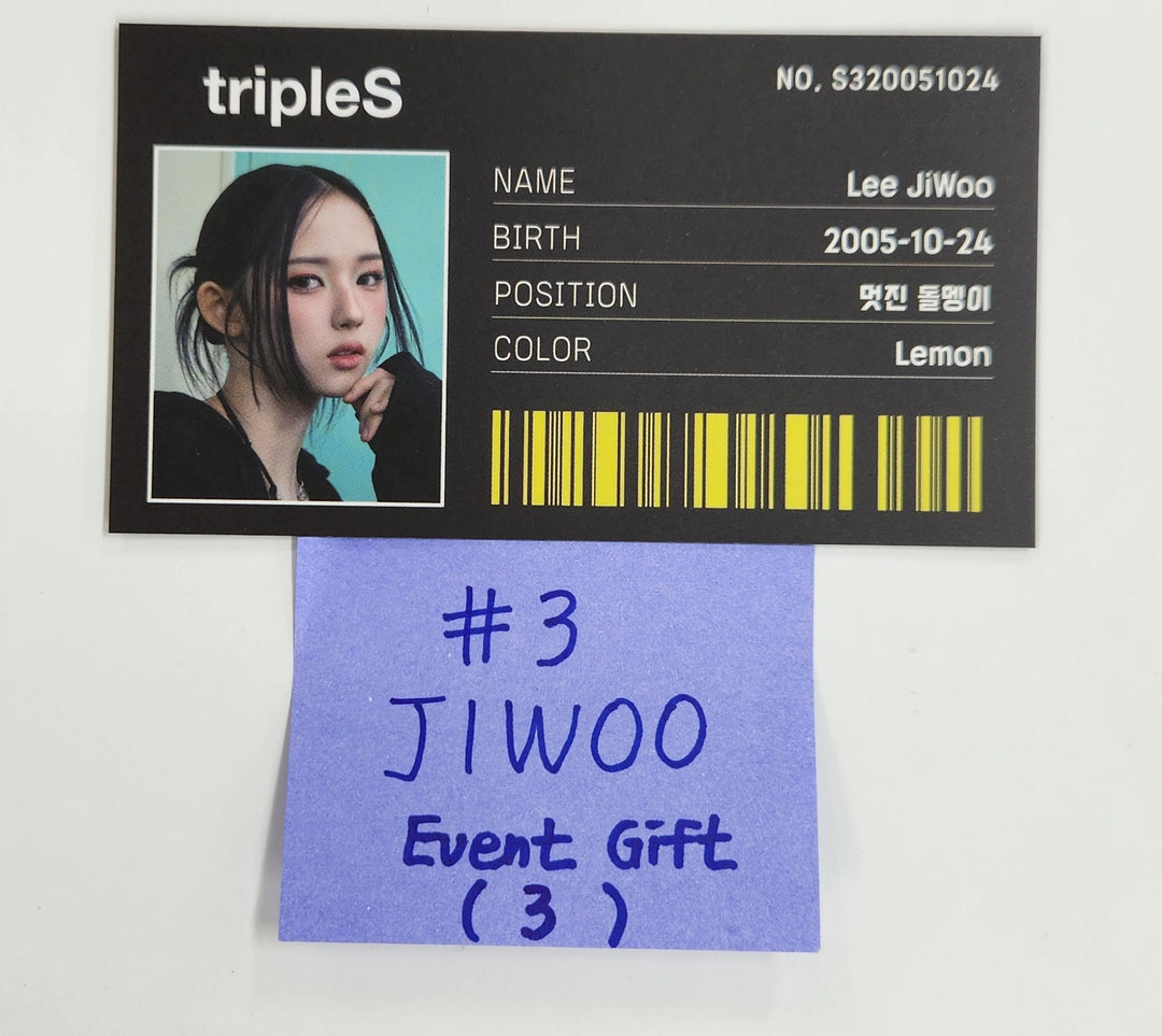 TripleS Objekt Music Album - Who's Fan Cafe Lucky Event Gift ID Photocard [25.2.13]