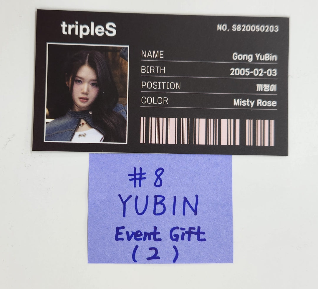 TripleS Objekt Music Album - Who's Fan Cafe Lucky Event Gift ID Photocard [25.2.13]