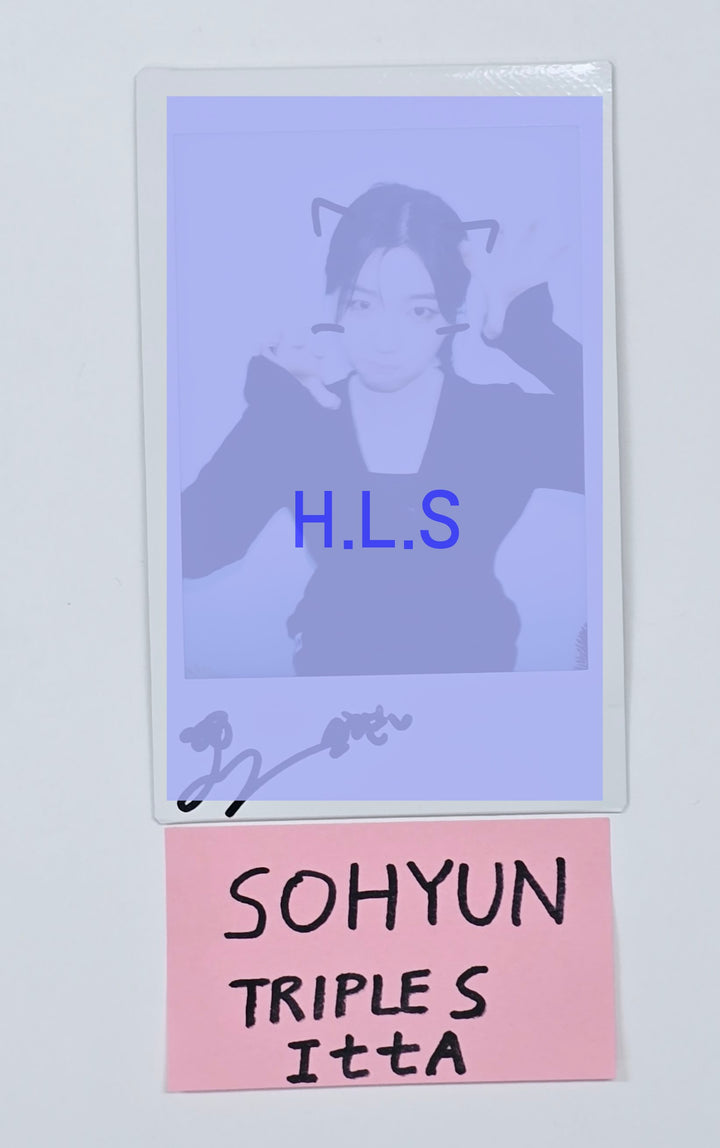 Sohyun (Of Triples) Object Music Album - Hand Autographed(Signed) Polaroid [25.2.14]