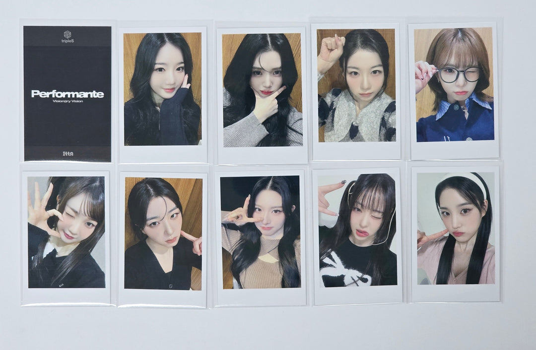 TripleS Visionary Vision "Performante" - ITTA Fansign Event Photocard [QR ver.] [25.2.14]