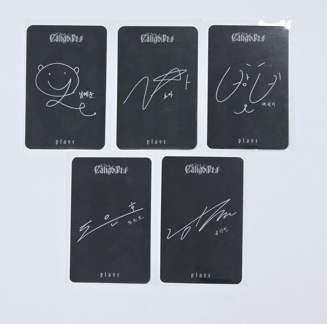 PLAVE "Caligo Pt.1" - Ktown4U Lucky Draw Event Photocard [Poca Album Ver.] [25.2.14]