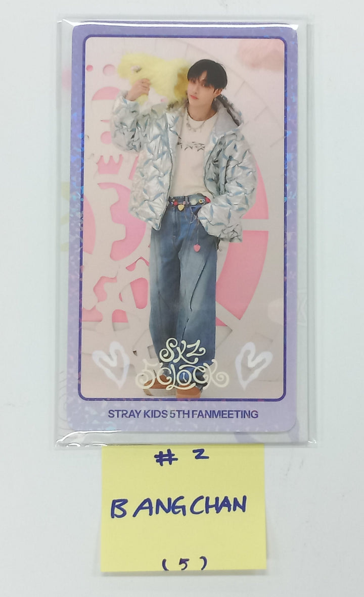 Stray Kids "SKZ 5'Clock" 5th Fanmeeting - Official Special Trading Card [25.2.14]