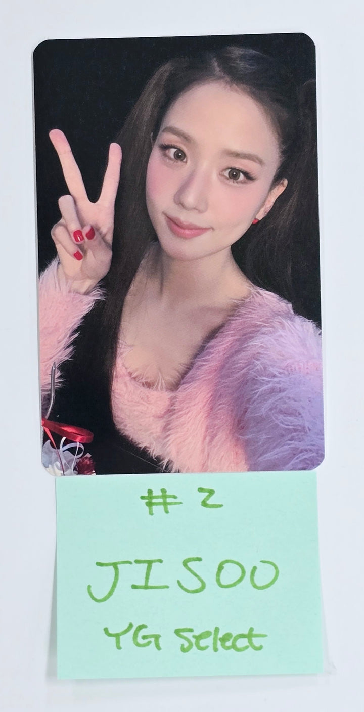 JISOO (Of Black Pink) "AMORTAGE" - YG Select Pre-Order Benefit Photocard (Restocked) [25.2.17]