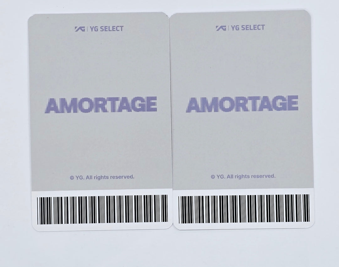JISOO (Of Black Pink) "AMORTAGE" - YG Select Pre-Order Benefit Photocard (Restocked) [25.2.17]