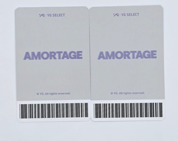 JISOO (Of Black Pink) "AMORTAGE" - YG Select Pre-Order Benefit Photocard (Restocked) [25.2.17]