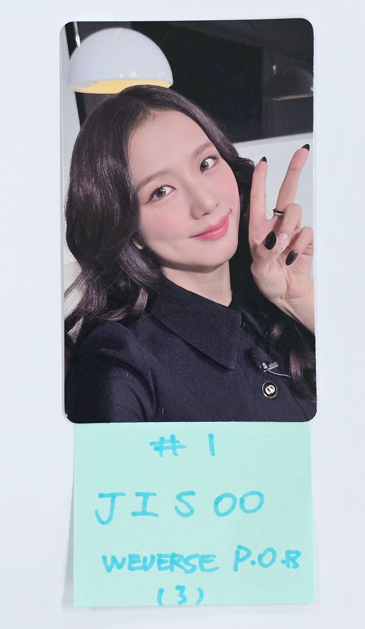 JISOO (Of Black Pink) "AMORTAGE" - Weverse Shop Pre-Order Benefit Photocard (Restocked) [25.2.17]