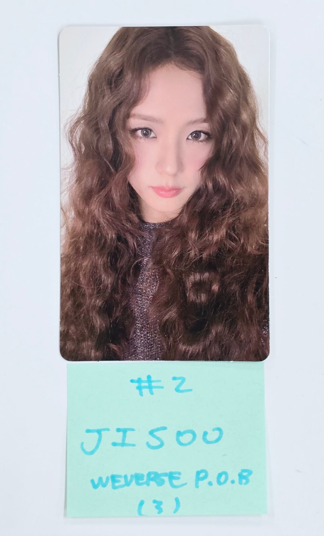 JISOO (Of Black Pink) "AMORTAGE" - Weverse Shop Pre-Order Benefit Photocard (Restocked) [25.2.17]